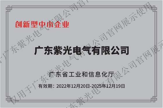 创新型中小企业证书_副本