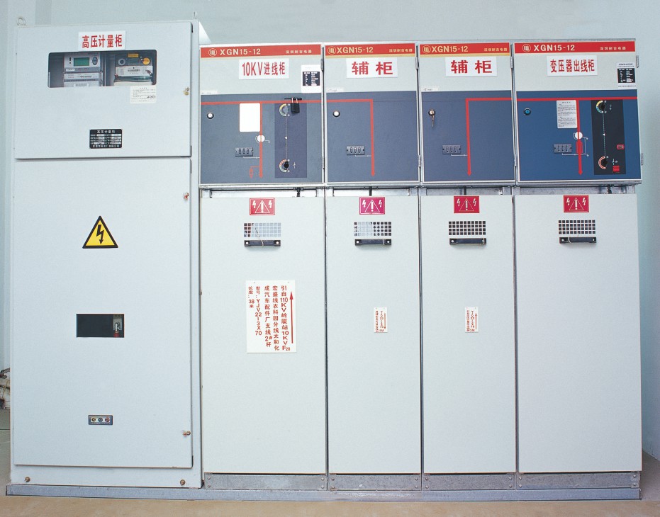 东莞大州电子高低压配电工程高压室